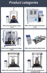 Akıllı ofis koltuğu tekerleği dayanıklılık test cihazı ofis koltuğu tekerleği rotasyon ve dayanıklılık test makinesi giymek - Product Image 4