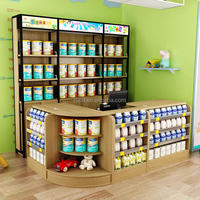 Bureau en bois de caisse enregistreuse de supermarché ISO9001 pour le bureau de caissier de table de caisse
