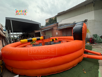 Machine de jeu gonflable Wipe Out pour 6/8 joueurs, jeu mécanique Meltdown, vente en gros