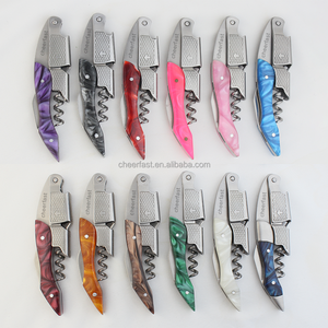 Tire-bouchon en résine professionnel serveurs 3 en 1 ouvre-bouteille en résine violette tire-bouchon tout en un tire-bouchon en résine de <span class=keywords><strong>vin</strong></span> - Product Image 1