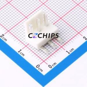XD-VH-3A3W Wire-to-Board Pin Header Bent Lead Through Hole,P=3.96mm Connector 1x3P 3.96mm Right Angle Insert VH - Product Image 1