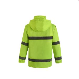<span class=keywords><strong>Hi</strong></span> <span class=keywords><strong>Vis</strong></span> Tiêu Chuẩn Mới CE Tương Phản Không Thấm Nước An Toàn Áo Mưa Phản Quang Quần Áo An Toàn - Product Image 2