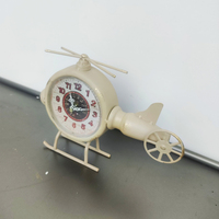 Jam Dinding Logam Vintage dengan Desain Modern dan Angka Arab, Jam Meja atau Dinding Bentuk Hewan untuk Dekorasi Ruang Tamu