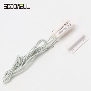 Sensor de proximidad de puerta magnética personalizado, interruptor de contacto de puerta de ventana, sistema de alarma, interruptor de láminas para seguridad del hogar - Product Image 1