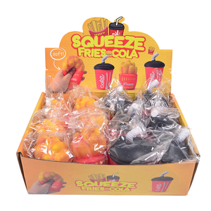 Juguete Antiestrés Creativo de Goma con Forma de Bebida de Cola, Juguete Sensorial con Pajita, para Mayores de 14 Años - Product Image 1