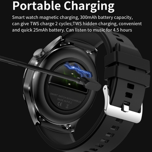 <span class=keywords><strong>Smartwatch</strong></span> SENBONO T98 2-<span class=keywords><strong>in</strong></span>-1 <span class=keywords><strong>con</strong></span> Auricolari Integrati, Schermo Touch AMOLED, Fitness Tracker, IP67, 5-10 Giorni di Autonomia - Product Image 2