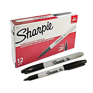 Đánh dấu <span class=keywords><strong>Sharpie</strong></span> SAN-30001 tốt điểm vĩnh viễn màu đen 12/gói - Product Image 6