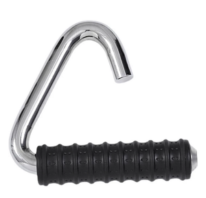 फिटनेस होम जिम धातु हुक संभालती चरखी केबल मशीन संलग्नक नीचे खींच पकड़ प्रतिरोध बैंड कसरत बार - Product Image 1