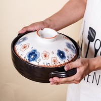 Meilleures ventes : Pot à soupe en céramique de luxe résistant aux hautes températures, compatible avec les cuisinières à gaz et les plaques à induction, pour la cuisson