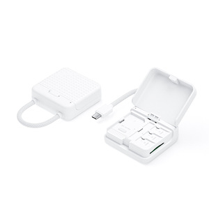 Boîtier <span class=keywords><strong>de</strong></span> <span class=keywords><strong>carte</strong></span> externe Type-C 2-en-1 avec <span class=keywords><strong>lecteur</strong></span> <span class=keywords><strong>flash</strong></span>, <span class=keywords><strong>lecteur</strong></span> <span class=keywords><strong>de</strong></span> <span class=keywords><strong>carte</strong></span> haute vitesse pour ordinateur et téléphone, compatible SD40 MicroSD TF, boîte <span class=keywords><strong>de</strong></span> rangement pour cartes - Product Image 5