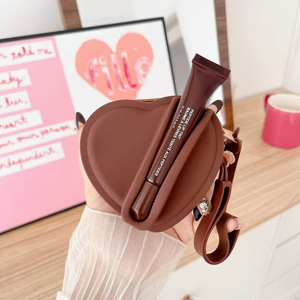 Bolso de silicona con forma de corazón Hailey Lipstick, tipo pulsera, monedero pequeño, funda para teléfono - Product Image 5