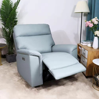 Fauteuil inclinable de luxe avec assemblage à coins renforcés, cuir de qualité supérieure, canapé moderne en cuir, fauteuil inclinable pivotant, chaises de salon