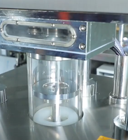 Machine de remplissage et de scellage sous vide semi-automatique à 15% de réduction pour la conservation des fruits en conserve/aliments pour animaux de compagnie en conserve