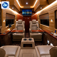 Siège conducteur inclinable et pivotant en cuir et aluminium de luxe pour Mercedes Sprinter 907 Dingkong, personnalisable en couleur et logo, pour l'intérieur de voiture