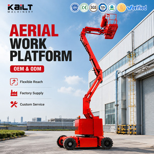Plataforma de Trabajo Aérea Articulada con Elevación por Articulación, Batería Recargable, Libre de Mantenimiento, para Invernadero - Product Image 5