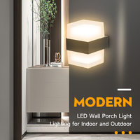 Lampes murales LED modernes étanches pour l'intérieur et l'extérieur / Lampes murales LED / Lampes murales d'extérieur pour chevet