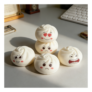 ชุดขนมปังบัตเตอร์ช็อกโกแลตแบบนุ่มนิ่มจาก Artisan Bakery ของเล่นบีบคลายเครียด ฟองน้ำ PU ยืดหยุ่นช้า - Product Image 4