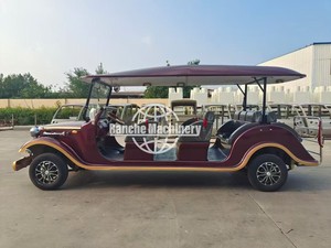 CE Approved 8 Seater <b>Antique</b> Electric Cart - Product Image 4