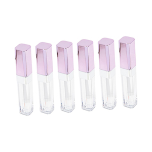 Hot Sale 7ml Matte Black square <b>LED</b> Lip Gloss <b>Tubes</b> Container <b>Led</b> Lip Gloss <b>Tubes</b> - Product Image 1