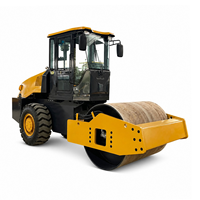 Compacteur de sol YSW208 8000 kg avec transmission à changement de vitesse et direction hydraulique