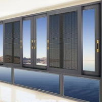 Ventana Corredera de Aluminio con Función Insonorizante, Fácil Instalación, Vidrio Low-E, Diseño Moderno para Construcción en Sitio
