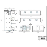 Casa Contenedor Plegable de Acero de Doble Ala de 40 pies con Diseño Transpirable para Uso Residencial con Garantía de 5 Años