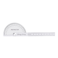 0-10cm Busur Derajat 180 Derajat Logam Alat Pengukur Sudut Penggaris Sudut Alat Pertukangan Kayu Penggaris Pengukur Sudut Goniometer