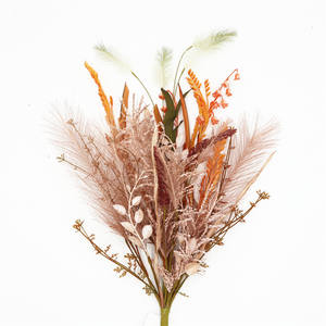 Pampas-hierba Artificial de 26 pulgadas, flores, hojas naturales secas, mezcla de plantas para el hogar, arreglo de flores, ramo de fiesta, boda - Product Image 1