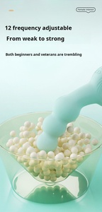 Hochvibrierender Silikon-Analvibrator Dildo Butt Plug Prostata-Massagegerät für Männer und Frauen Sexprodukte - Product Image 4