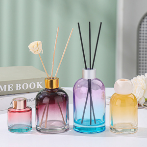 Bán Buôn 50Ml <span class=keywords><strong>100Ml</strong></span> 150Ml 200Ml Trang Trí Rỗng Màu Thủy Tinh <span class=keywords><strong>Reed</strong></span> Khuếch Tán Chai Cho Hương Thơm Chất Lỏng Nước Hoa Bao Bì - Product Image 3
