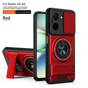 Funda Protectora Lichicase con Anillo Magnético para Coche, Funda Protectora Completa para Redmi A7 Pro Turbo <span class=keywords><strong>5</strong></span> Max, Funda de TPU para Teléfono - Product Image 4