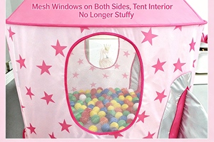 Easy Fold Pop up Outdoor Playhouse for Kids with <strong>Windows</strong> and Door for Imaginative Role Play Games - Product Image 5