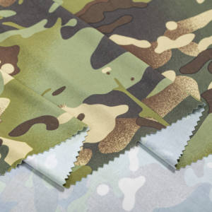 RTS 94 폴리에스터 6 스판덱스 니트 그린 CP 디지털 인쇄 위장 캐주얼 원단 아이스 슬리브 용 - Product Image 6