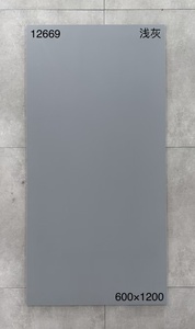 Carrelage de <span class=keywords><strong>sol</strong></span> en porcelaine rustique mat blanc pur gris noir 60x120cm <span class=keywords><strong>pour</strong></span> salle de bain, antidérapant - Product Image 4