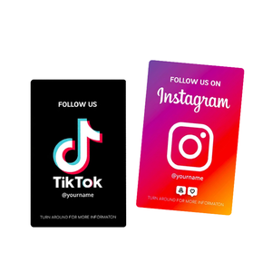 Tarjeta de visita digital inteligente NFC, tarjeta RFID resistente al agua con logotipo personalizado, enlace de redes sociales, función de revisión de Google - Product Image 4