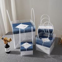 Confezione regalo di alta qualità, design a conchiglia, colore personalizzato, elegante, economico