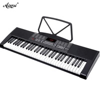 Orgue électronique 61 touches à prix de gros, 255 timbres/rythmes, touches de 1,9 cm, cadeaux, clavier de piano numérique, instrument de musique