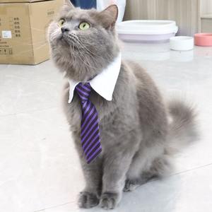 Corbata para Mascotas, Perros y Gatos, de Algodón, con Mini Lazo Navideño, <span class=keywords><strong>Collar</strong></span> para Mascotas, Elegante Corbata de Caballero para Bodas y Fiestas - Product Image 4