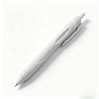 Stylo bille rétractable Mitsubishi JETSTREAM SXN-150-07 0,7 mm, encre à faible viscosité, séchage rapide, rechargeable, fabriqué au Japon pour l'école