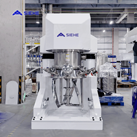 Mélangeur planétaire double haute viscosité 1500L pour adhésifs/scellants/pâtes/produits chimiques avec moteur à engrenages et pompe haute efficacité