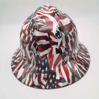 Casque de sécurité en fibre de carbone HDPE avec logo personnalisé Casque de sécurité équipement de protection individuelle pour les travailleurs des mines