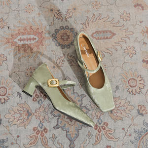 Zapatos de Tacón Alto para Mujer, Zapatos de Tacón Grueso y Stiletto para Bodas, Fiestas, Oficina, Club y Eventos Especiales - Product Image 4