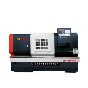 Computerized numerical control CK6150, electric turret cnc lathe, metal work CNC lathe machine price