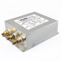 Filtre de puissance EMI triphasé SNXRON CW8B-S 380V 440V 220A 300A pour variateur de fréquence (VFD) et servomoteur, suppresseur de bruit, borne boulonnée 3 fils