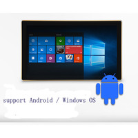 Écran tactile capacitif Android haute luminosité HD 22 pouces 21,5 pouces Réseau WIFI 4G Affichage publicitaire TV avec boîtier métallique