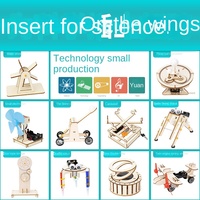 Kit de Ciencia y Tecnología DIY, Bolsa de Materiales Pequeña para Estudiantes y Niños, Regalos Novedosos para Jugar con la Física