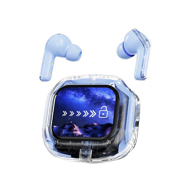 Wholesale ANC Wireless Earbuds Q20 with Digital Display for 5.5 IPX5 Waterproof In-Ear Headphones