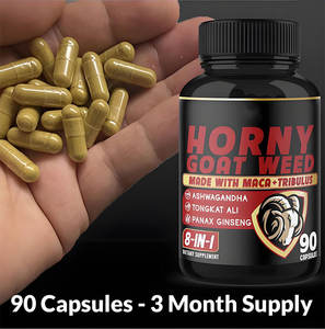 Капсулы с экстрактом эпимедиума (горянки) для мужской потенции и либидо, капсулы с экстрактом ашваганды - Product Image 2