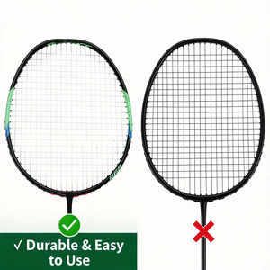 <span class=keywords><strong>Raquette</strong></span> de <span class=keywords><strong>badminton</strong></span> professionnelle de haute qualité, légère, entièrement en fibre de carbone, avec un manche rigide et un cadre solide, pour l'entraînement, logo personnalisé OEM - Product Image 6