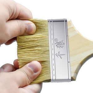 Vente en Gros Brosses en Poils de Porc Naturels Pinceaux Industriels en Soies de Porc pour Peinture Murale Pinceaux à Manche en Bois pour Barbecue Approvisionnement Usine - Product Image 4